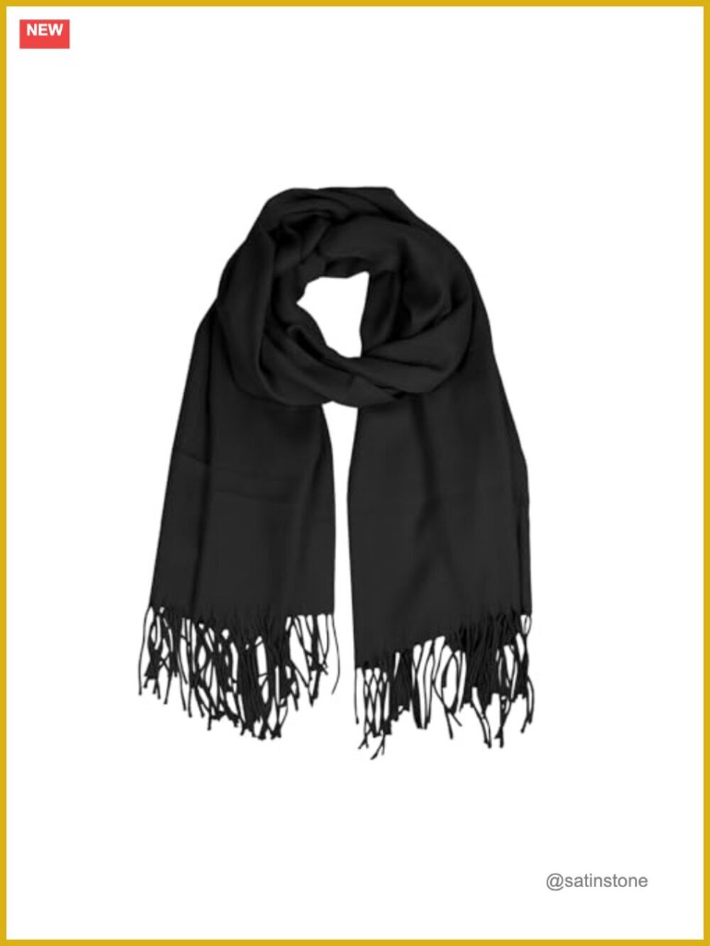 Silky Pashmina Shawl Wrap Long Scarf Wedding Bridal